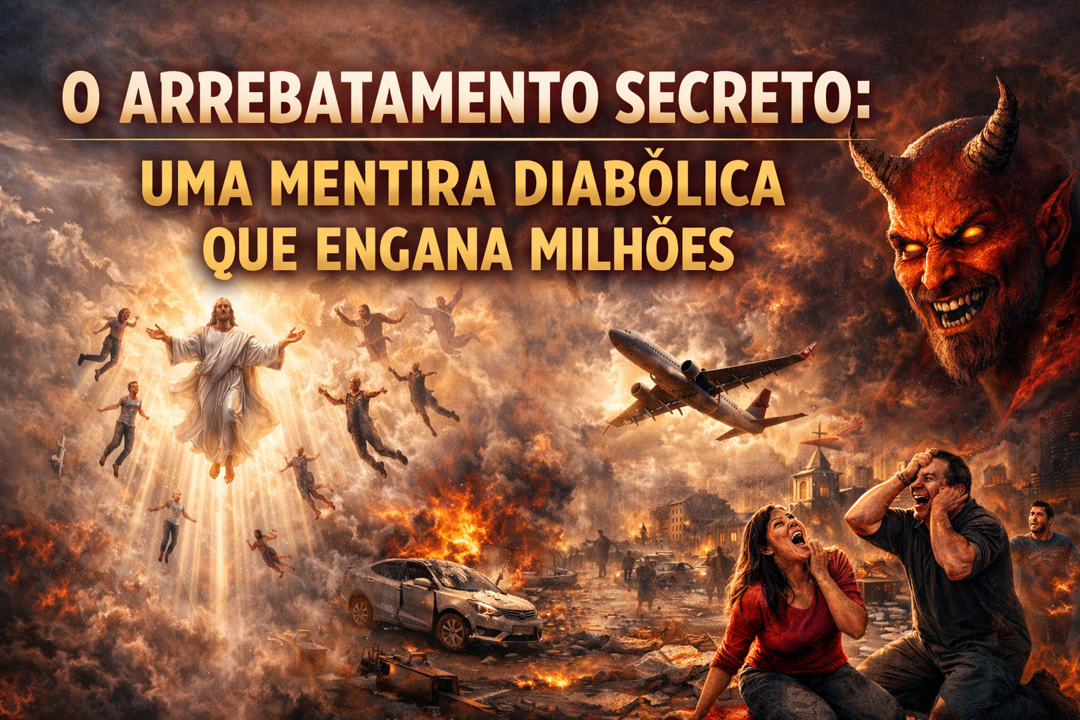 O Arrebatamento Secreto: Uma Mentira Diabólica Que Engana Milhões